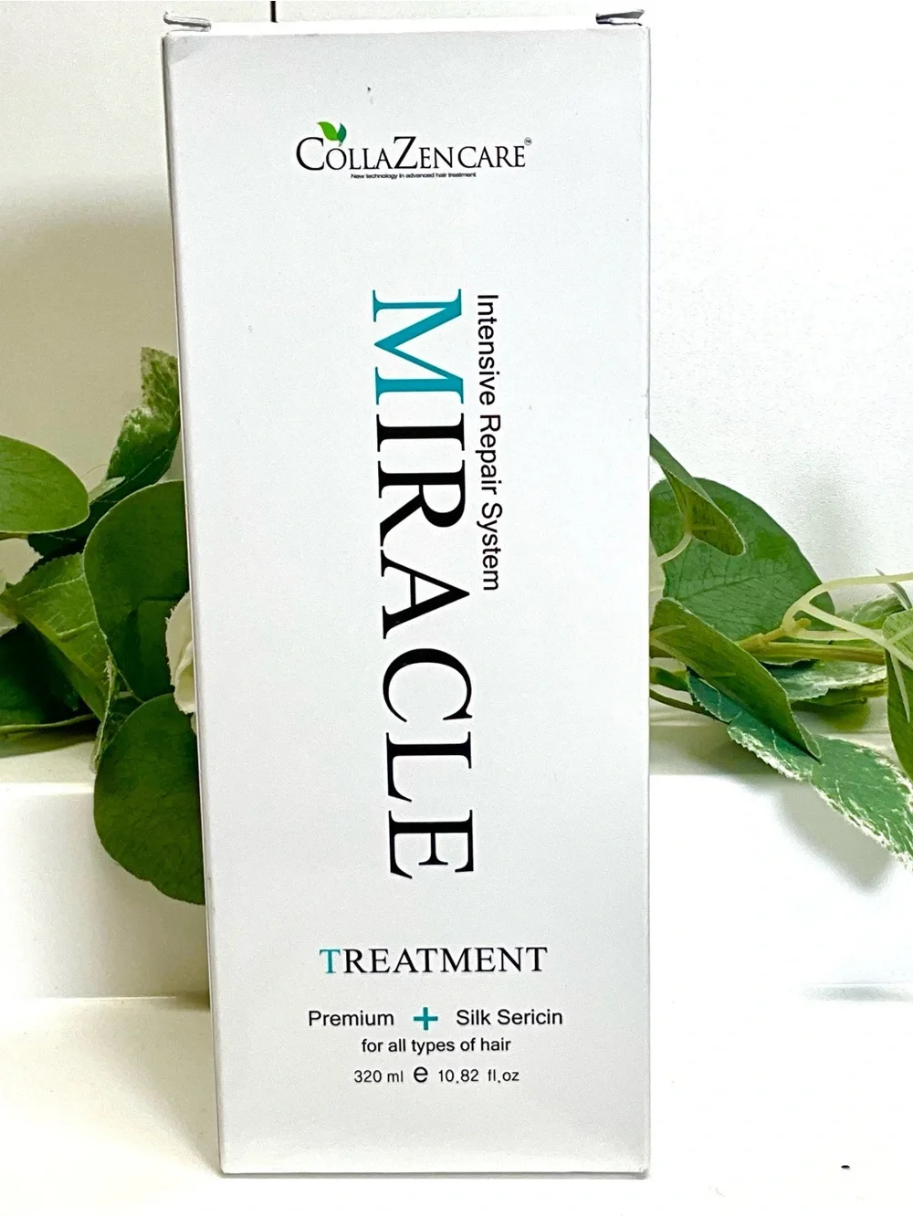 Miracle Women Hair Treatment & Mask in White and Blue